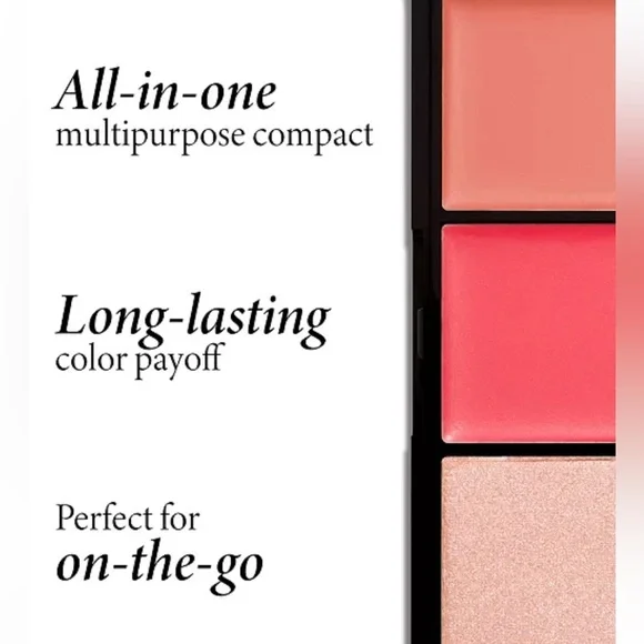 Laura Geller Beauty- Made to Multitask Eye, Lip, Cheek Palette “Think Pink” - Picture 3 of 6